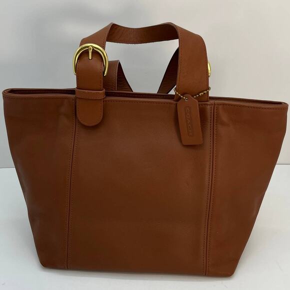 Vintage Coach Waverly Bag 4133 British Tan 1997 Turkey - Picture 2 of 10